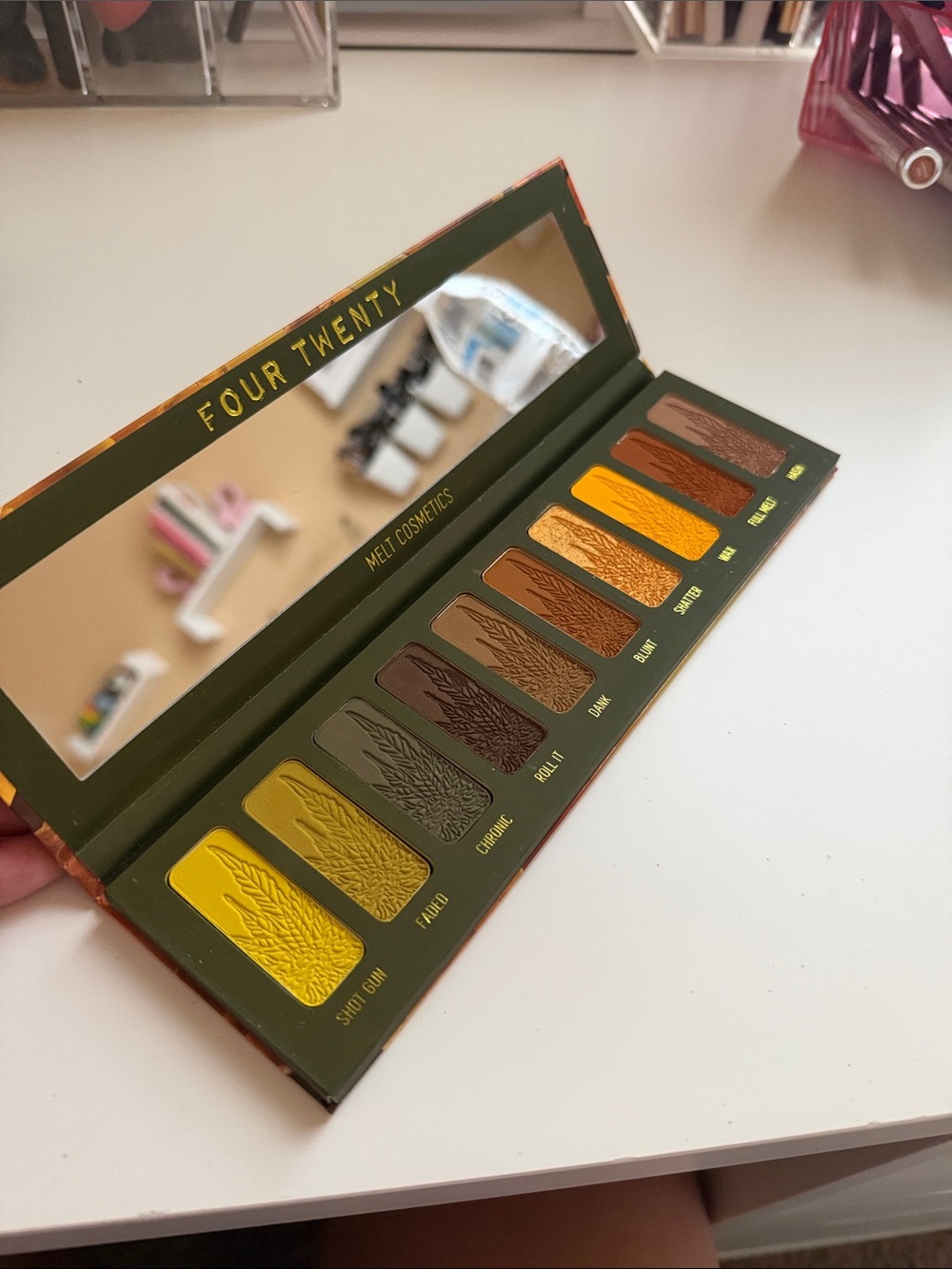 Melt Cosmetics Four Twenty Eyeshadow Palette - Yellow & Earth Tones